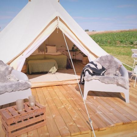 Glamping Och Gardslagenhet Mellan Himmel Och Hav Apartment Skivarp Exterior photo