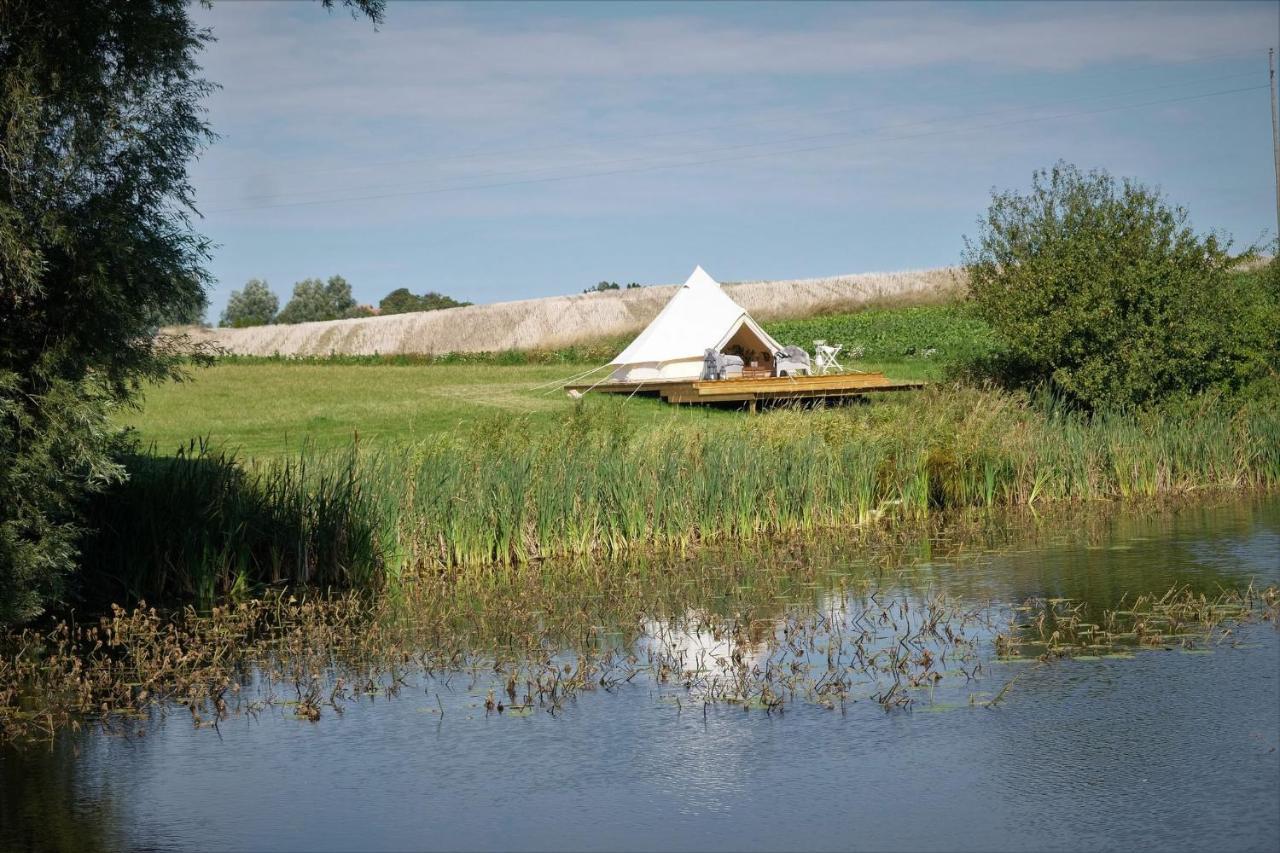 Glamping Och Gardslagenhet Mellan Himmel Och Hav Apartment Skivarp Exterior photo